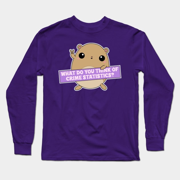 Adorable Hamster Long Sleeve T-Shirt by DCMiller01